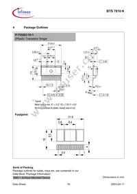 BTS7810KNTMA1 Datasheet Page 16