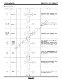 BU1425AKV Datasheet Page 7