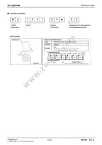 BU1521GVW-E2 Datasheet Page 15