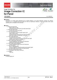 BU1523KV-E2 Datasheet Cover