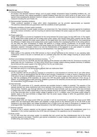 BU1523KV-E2 Datasheet Page 21