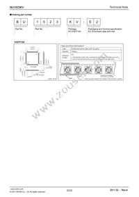 BU1523KV-E2 Datasheet Page 22