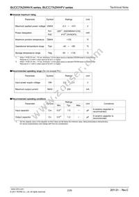 BU15TA2WHFV-TR Datasheet Page 2