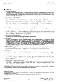 BU1840AMUV-E2 Datasheet Page 13