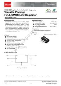 BU18UB3WG-TR Datasheet Cover