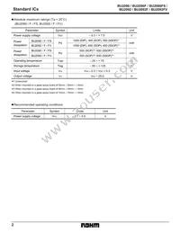 BU2090 Datasheet Page 2