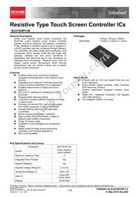 BU21024FV-ME2 Datasheet Cover