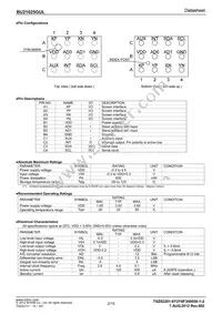 BU21025GUL-E2 Datasheet Page 2