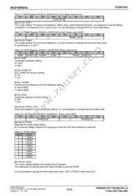 BU21029GUL-E2 Datasheet Page 20