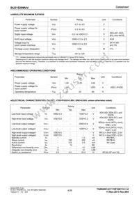 BU21029MUV-E2 Datasheet Page 4