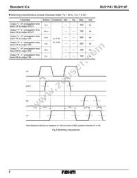 BU2114F-E2 Datasheet Page 6
