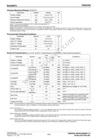 BU2280FV-E2 Datasheet Page 4