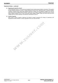 BU2280FV-E2 Datasheet Page 18