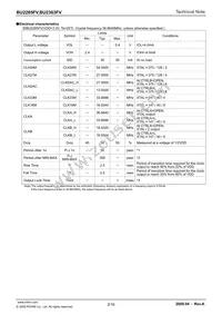 BU2285FV-E2 Datasheet Page 2