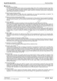 BU2374FV-E2 Datasheet Page 17