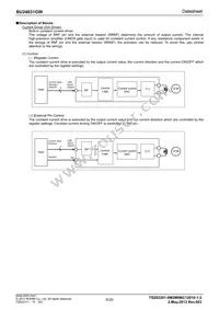 BU24031GW-E2 Datasheet Page 6