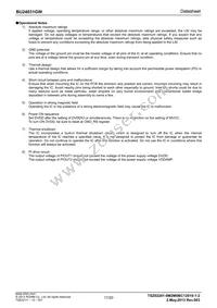 BU24031GW-E2 Datasheet Page 17