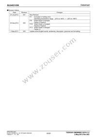 BU24031GW-E2 Datasheet Page 20