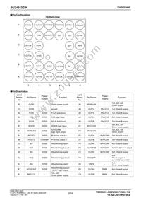 BU24032GW-E2 Datasheet Page 2