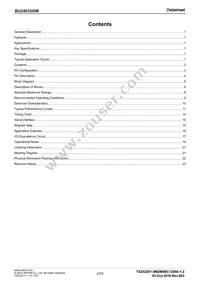 BU24035GW-E2 Datasheet Page 2