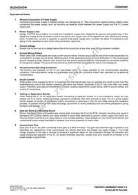 BU24035GW-E2 Datasheet Page 19