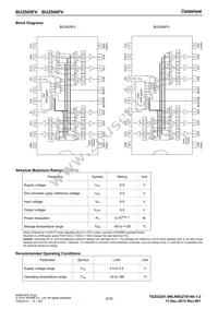 BU2506FV-E2 Datasheet Page 3