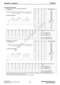 BU2506FV-E2 Datasheet Page 8