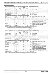 BU3071HFV-TR Datasheet Page 2