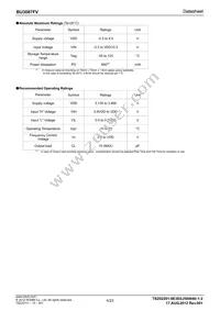 BU3087FV-E2 Datasheet Page 4
