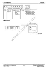 BU33SD5WG-TR Datasheet Page 15