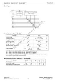 BU4051BC Datasheet Page 3