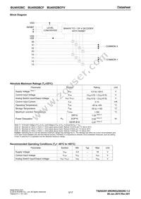 BU4052BC Datasheet Page 3