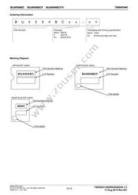 BU4094BC Datasheet Page 15