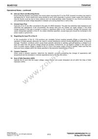 BU4S11G2-TR Datasheet Page 9