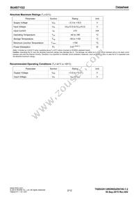 BU4S71G2-TR Datasheet Page 2
