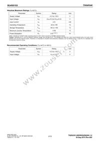 BU4S81G2-TR Datasheet Page 2