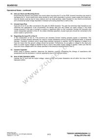 BU4S81G2-TR Datasheet Page 9