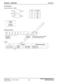 BU5281G-TR Datasheet Page 2