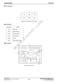 BU64241GWZ-E2 Datasheet Page 2