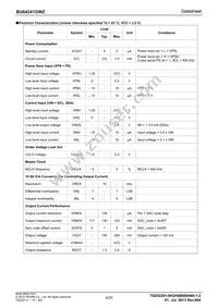 BU64241GWZ-E2 Datasheet Page 4