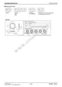 BU6520KV-E2 Datasheet Page 18