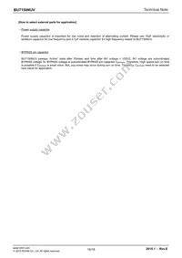 BU7150NUV-E2 Datasheet Page 16
