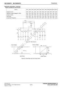 BU7205HFV-TR Datasheet Page 12