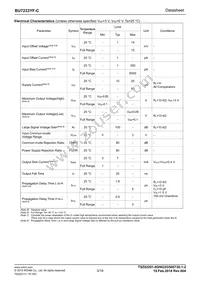 BU7233YF-CGE2 Datasheet Page 3