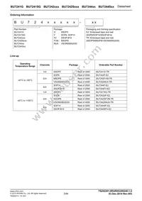 BU7244SF-E2 Datasheet Page 3