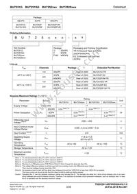 BU7252SFVM-TR Datasheet Page 2
