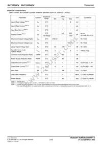 BU7255SHFV-TR Datasheet Page 3