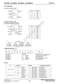 BU7265G-TR Datasheet Page 2