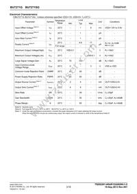 BU7271G-TR Datasheet Page 3
