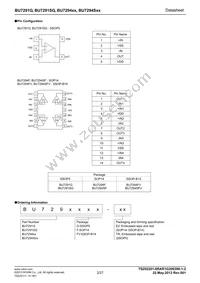 BU7291SG-TR Datasheet Page 2